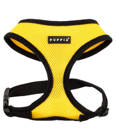 Puppia dog harness for small and medium -sized dogs - super soft in many colors - also used as a puppy dishes -Atani train harness for dogs yellow XXL XXL yellow