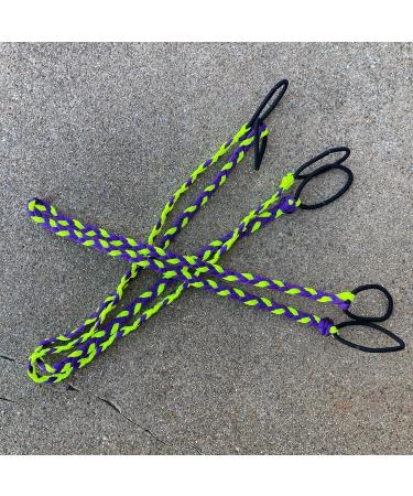 Ponytail Hair Bands | 24Inch Elastic Ponytail Holder for Women - Fashionable Multifunctional Hair Bands for Style Comfort green black - Buy Online on GoSupps.com