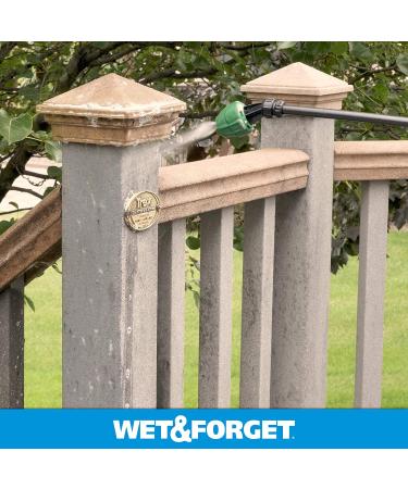 Wet & Forget 128oz Outdoor Cleaner Concentrate - Moss, Mold, Mildew & Algae Stain Remover - Buy Online on GoSupps.com