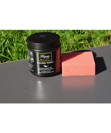 Buy 2x Hagerty Silver Foam Cleaner 185g - Best Silver Polish for Tin Stainless Steel & Crystal - Double Pack with Sponge - Buy Online on GoSupps.com