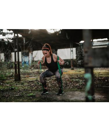 Sports Trend 24 Fitness Straps & Resistance Bands - Strength & Mobility (Green 22.6-58.9kg) | 104cm | Multiple Strengths & Colors | International Shipping Available - Buy Online on GoSupps.com
