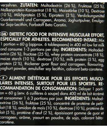 Frey Nutrition Mega Gain Vanilla 1kg - Buy Internationally | Best Protein for Muscle Gain - Buy Online on GoSupps.com