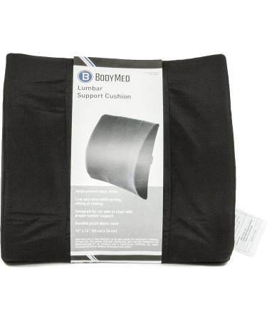 Buy BodyMed Lumbar Support Cushion - Premium Lower Back Support for Home Office & Travel - Durable Adjustable & Lightweight - Buy Online on GoSupps.com