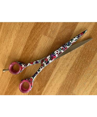 Professional Hair Cutting Scissors Shears Barber Salon Hairdressing Scissor (6.5" Super Cut Blue Pink) - Buy Online on GoSupps.com