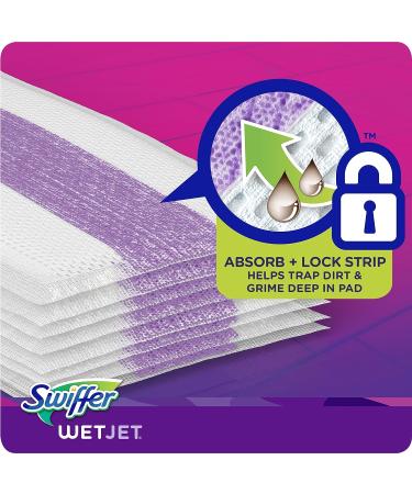 Swiffer Wetjet Hardwood Mop Pad Refills - 17 Count, All Purpose Multi Surface Floor Cleaning - Buy Online on GoSupps.com