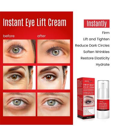 Dermaxgen Rapid Reduction Eye Cream - Peptide Advanced Formula | Anti Aging Serum for Under-eye Bags, Wrinkles, Dark Circles, Fine Lines & Crow's Feet | Instant Results - 20 Ml - Buy Online on GoSupps.com