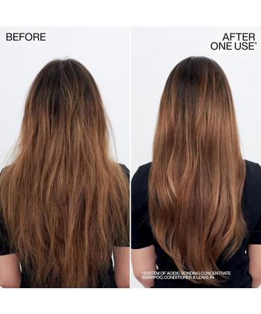 REDKEN - Shampoing Acidic Bonding Concentrate - Nettoie R pare & Prot ge - 56% de Casse en Moins - 82% de Fourches en Moins - Cheveux 11x Plus Lisses - Cheveux Secs & Abim s - 300 ml Recharge Shampoing 500 ml - Buy Online on GoSupps.com