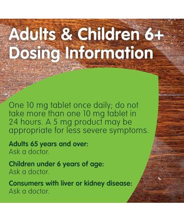 Zyrtec 10mg Allergy Relief Tablets - 5 ct - Buy Online on GoSupps.com