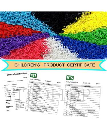 YITOHOP Loom Bands Bracelet Making Kit - 6000+ Rubber Bands, 200 S-Clips, Charms, Beads & More - DIY Arts Crafts Tools for 5+ Year Old Girls Boys - Buy Online on GoSupps.com
