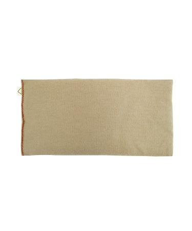 Peacegoods Eye Pillow Gift Set | 4 x 8.5 | Unscented Flax | Washable Cover | Soft Cotton Flannel | Soothing & Relaxing | Beige Tan Color - Buy Online on GoSupps.com