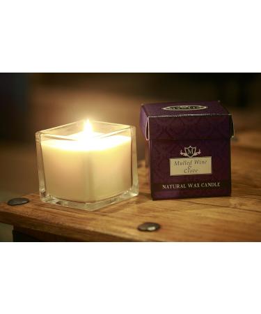 London Mulled Wine & Clove Scented Candle - Large 29cl | Best Aroma for Home Kitchen Living Room & Bathroom | Perfect Gift | Reusable Glass Jar - Buy Online on GoSupps.com