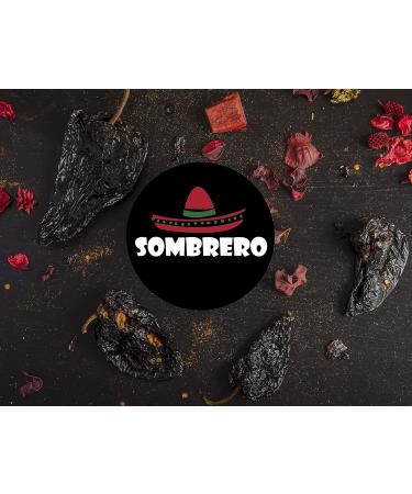 Dried Ancho Chili Peppers 200gr by Sombrero. Low Heat and high Flavour Great for Tortilla Soup Tamales Fajitas and Beef Chili! (Chili con Carne) - Buy Online on GoSupps.com