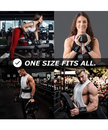 Vikingstrength Premium Wrist Brace Support for Weightlifting, Crossfit, Bodybuilding & Fitness | Pain Relief & Recovery Wraps for Athletes | Men & Women + V-Strength Workout App - Buy Online on GoSupps.com