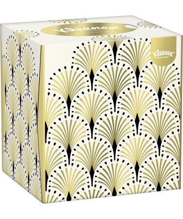 Kleenex Cube Soft Facial Tissues 3-Ply - Assorted Designs and Colors - 56 Count x 12 Packs - Buy Online on GoSupps.com