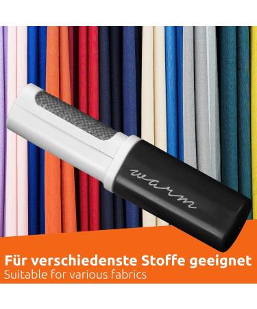 Ecence Self-Cleaning Lint Brush - Reusable Pet Hair Remover for Clothing Sofa & Carpet - Effective Against Cat & Dog Hair Gray - Buy Online on GoSupps.com