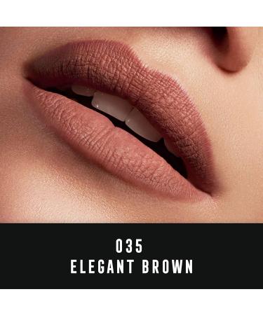 Max Factor Lipfinity Velvet Matte Lipstick in Elegant Brown - 3.5 ml | Long-Lasting Formula - Buy Online on GoSupps.com