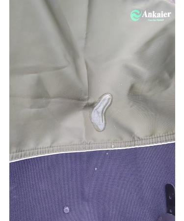 Ankaier Leg Gaiters - Waterproof & Breathable for Hiking, Snow Activities - Olive/Black, Medium Size 17'' x 17 - Buy Online on GoSupps.com