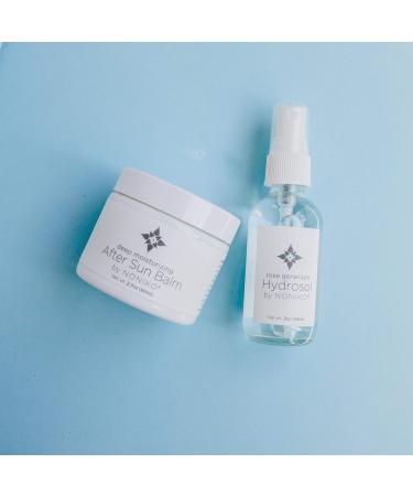 Natural Rose Geranium Hydrosol - Refreshing Face & Body Mist - 2 oz | International Shipping Available - Buy Online on GoSupps.com