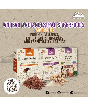 Buy ALLPA Viva Chocho Lupini Protein Powder - Non-GMO Gluten-Free Superfood for Baking & Smoothies - 225g - Buy Online on GoSupps.com