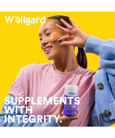 Biotin Hair Growth Gummies | Wellgard Vegan Biotin Supplements | Chewable B7 Vitamins | Mixed Berry Flavour - Buy Online on GoSupps.com