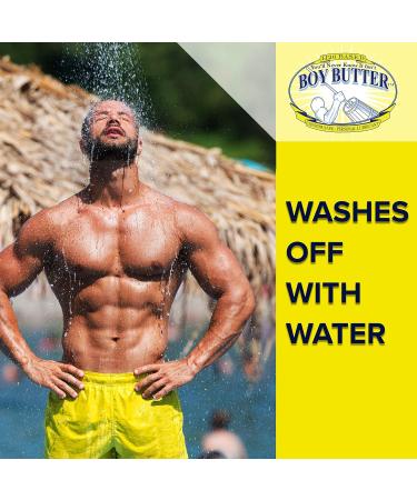 Boy Butter H2O Formula Water Based Lubricant Personal Lubricants for Privacy with Vitamin E and Shea Butter Non-Sticky Washable and Clear Non-Staining Lube Made in the USA 9oz H2O 266 ml (Pack of 1) - Buy Online on GoSupps.com
