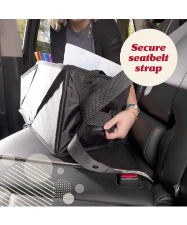 Lusso Gear Car Seat Organizer - 9 Compartment Storage for Toys, Magazines, Tissues & More (Unicorns) - Front or Backseat Organizer for Adults & Kids - Buy Online on GoSupps.com