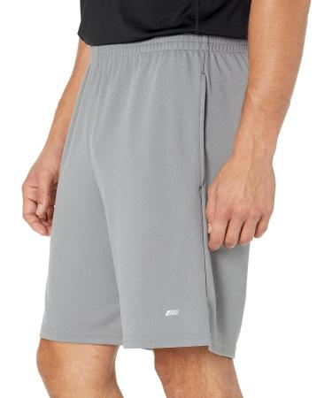 Amazon Essentials Men's Loose Fit Performance Shorts - XL Gray/Black Big & Tall 2-Pack | Premium Comfort & Style - International Shipping Available - Buy Online on GoSupps.com