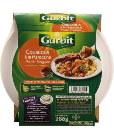 Garbit Moroccan Couscous with Chicken and Merguez 285 g - Buy Online on GoSupps.com