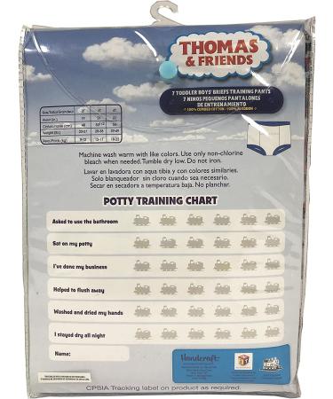 Mattel Boys' Toddler Thomas The Tank Engine Potty Training Pants 3T - 7 Pack - Buy Online on GoSupps.com
