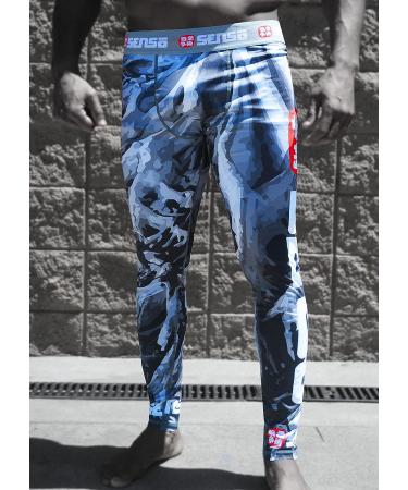 Senso Roots Spats Compression Pants for Jiu Jitsu, Grappling, Wrestling, BJJ, NOGI - Size 30 - Buy Online on GoSupps.com