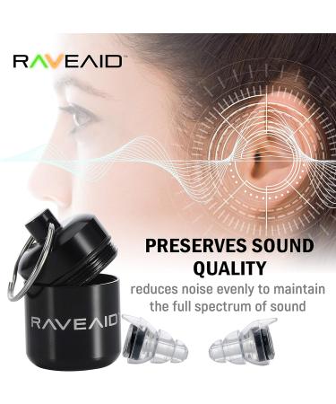 High Fidelity Earplugs for Concerts & Musicians | Best Noise Reducing Earplugs for Festivals Raves & Motorcycle Riding - Buy Online on GoSupps.com