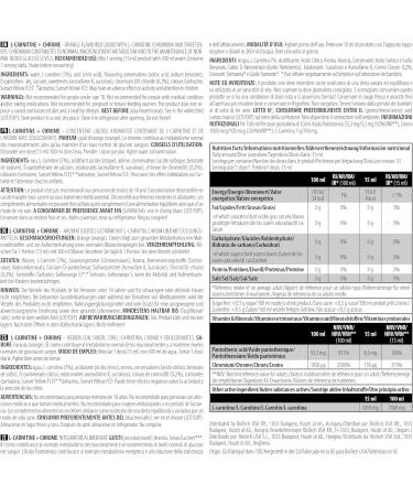 Buy Biotechusa L-Carnitine + Chrome Drink | 1 050mg Sugar-Free Vegan & Gluten-Free | 500ml Orange Flavor - International Shipping - Buy Online on GoSupps.com