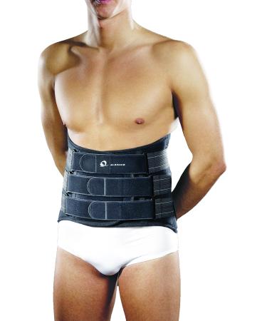 M-Spine Lumbar-Sacral Brace Size Grey XX-Large 2X-Large
