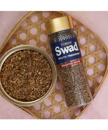 Panjon Swad Mumbaiya Mix & Roasted Saunf (Mukhwas Mouth Fresheners) 2 Bottles 190g - Buy Online on GoSupps.com