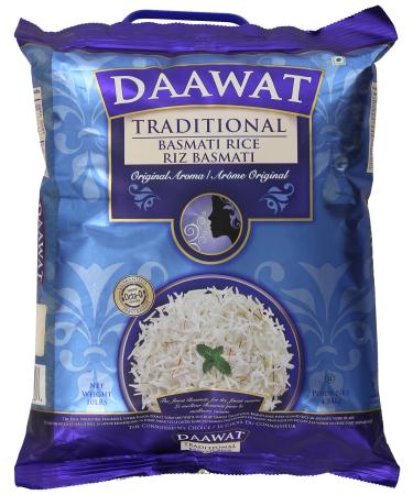 Daawat Traditional Basmati Rice, 10 Pound Packaging may vary