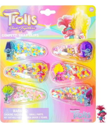 Luv Her Hair Accessories For Girls 6pc Cute Hair Clips For Girls with favorite Luv Her character charms Magical Confetti Hair Clips for Kids Toddler Hair Clips Toddler Hair Accessories Ages 3+ - Buy Online on GoSupps.com