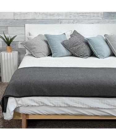 EKTOS 90% Wool Blanket 66 x 90 - Military Surplus Camping Blanket in Grey - Buy Online on GoSupps.com