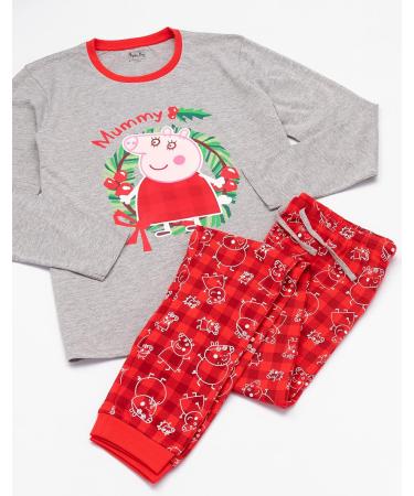 Peppa Pig Christmas Family Pyjamas Set | Festive PJs for Women Men Baby Kids | Christmas Eve Box Gift - Buy Online on GoSupps.com