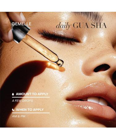 GEMELLE Gua Sha + Anti-Aging | Sculpting Hydrate Plump Balance Moisturize Repair & Protect (30ml/30ml) - Starter Duo - Buy Online on GoSupps.com