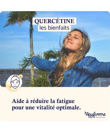 Apyforme - Quercetin Vitamin C and Bromelain - 90 Capsules - Made in France - Buy Online on GoSupps.com