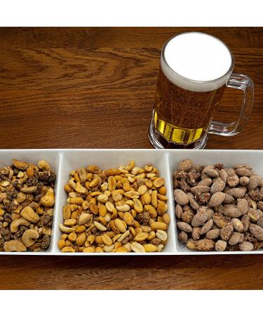 Nuts Gift Basket for Men - Flavored Cashews, Almonds & Peanuts - Unique Mixed Nuts Tin Gift Box - Perfect Snack Basket for Dad - 1lb - Buy Online on GoSupps.com