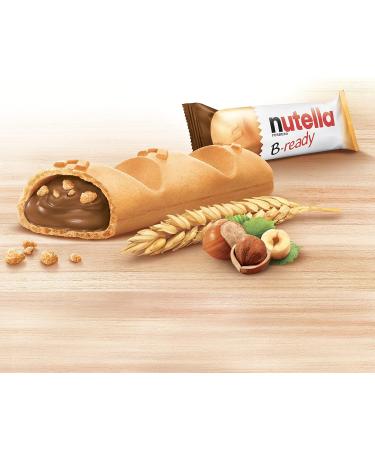 NUTELLA B-READY Snack Bars Crunchy Wafer Filled With Delicious NUTELLA 15 bars pack 330g Nutella B-ready 15 Pack - Buy Online on GoSupps.com