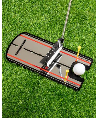 THIODOON Golf Putting Alignment Mirror - 12x6 inches - Training Aid for Beginners - Buy Online on GoSupps.com