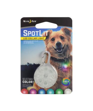 Nite IZE SpotLit LED Collar Light Disc-O Select-Battery