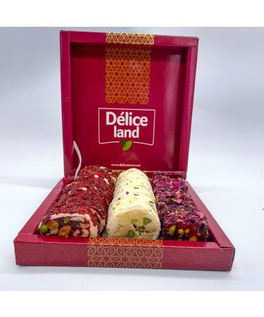 Premium Loukoum, Loukoum Mixed Amsterdam, Turkish delight, Istanbul loukum, mixed lukum gift box, authentic Turkish pastry, mix different varieties (700)