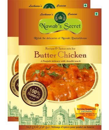 Butter Chicken Masala - Indian Spices 50 Gm Each Pk Of 2