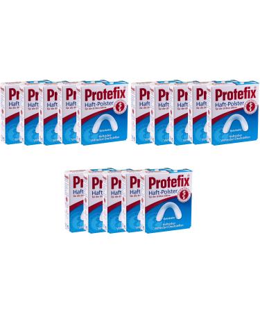 15x PROTEFIX adhesive pads for lower jaw 30 pcs PZN 1599588