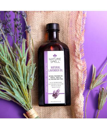 Lavender Oil for Hair & Skin 150ml - Dandruff Scalp Treatment | Soothes Itchy Scalp & Skin Irritation | Promotes Restful Sleep | Made in UK - Buy Online on GoSupps.com