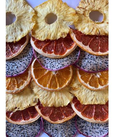 Dried Fruit Specialist Selection - Premium Dehydrated Cocktail Garnishes - 24 Servings (60g Approx) - Buy Online on GoSupps.com