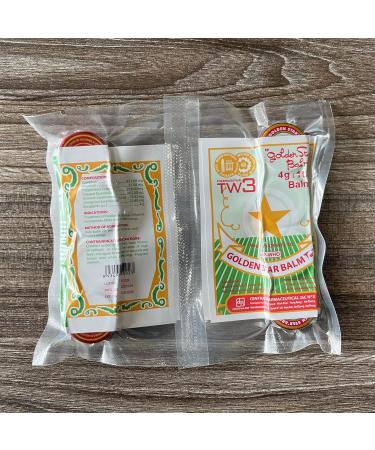8 Boxes X 4 Grams (Net Weight) Golden Star Balm Cao Sao Vang Vietnam Aromatic Balsam - Buy Online on GoSupps.com